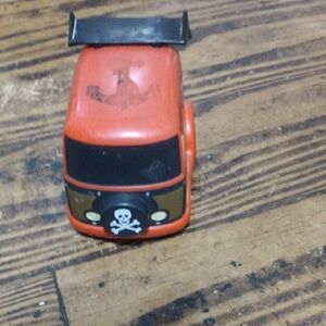 Pirate Adventure Toy Car - Orange and Black